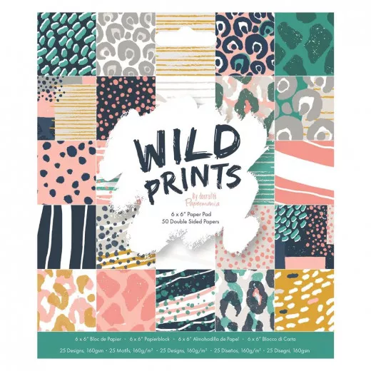 Wild Prints 6x6 Paper Pad